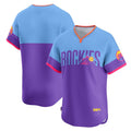 Colorado Rockies Purple-Light Blue AmberGomez 2025 City Connect Limited Jersey