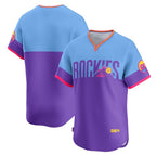 Colorado Rockies Purple-Light Blue AmberGomez 2025 City Connect Limited Jersey