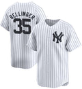 New York Yankees #35 Cody Bellinger White AmberGomez 2024 Home Limited With Name Stitched Jersey