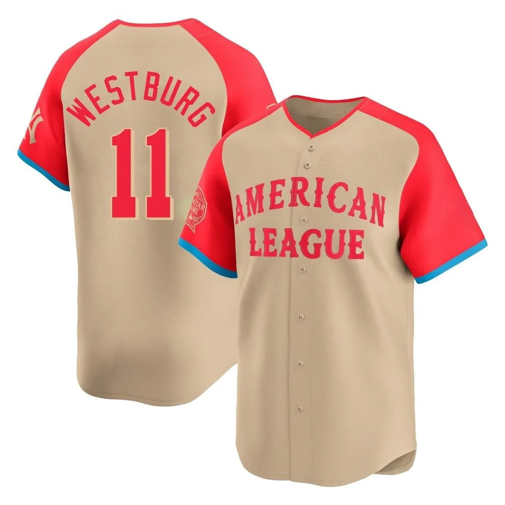 Baltimore Orioles #11 Jordan Westburg Player Cream AmberGomez American League All-Star Limited Home Game Stitched Jerseys