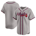 Atlanta Braves Gray AmberGomez Road Limited Jersey