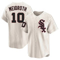 Chicago White Sox #10 Chase Meidroth Player Cream AmberGomez Cooperstown Collection Limited Home Stitched Jerseys