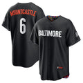 Baltimore Orioles #6 Ryan Mountcastle Black AmberGomez City Connect Replica Player Jersey