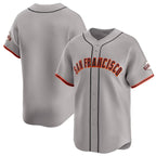 San Francisco Giants Blank Gray AmberGomez Away Limited Stitched Jersey