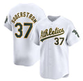 Oakland Athletics #37 Tyler Soderstrom White AmberGomez Home Limited Stitched Jersey
