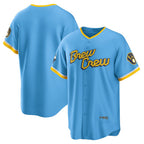 Milwaukee Brewers Powder Blue AmberGomez City Connect Replica Team Jersey