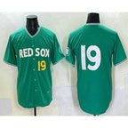 Boston Red Sox #19 Roman Anthony Green AmberGomez 2025 City Connect Limited Jersey