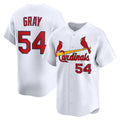St. Louis Cardinals #54 Sonny Gray White AmberGomez Home Limited Player Jersey