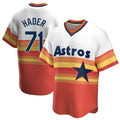 Houston Astros #71 Josh Hader Player Rainbow Cooperstown Collection AmberGomez T-shirt Stitched Jerseys
