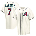 Arizona Diamondbacks #7 Corbin Carroll Cream AmberGomez Home Replica Jersey