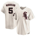 Chicago White Sox #5 Munetaka Murakami Player Cream AmberGomez Cooperstown Collection Limited Home Stitched Jerseys