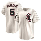 Chicago White Sox #5 Munetaka Murakami Player Cream AmberGomez Cooperstown Collection Limited Home Stitched Jerseys