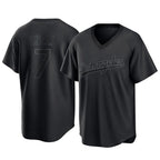 Los Angeles Dodgers #7 Blake Snell Player Black AmberGomez Pitch Fashion T-shirt Stitched Jerseys