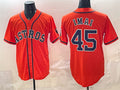 Houston Astros #45 Tatsuya Imai Orange AmberGomez Cool Base Stitched Jersey