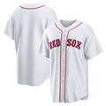 Boston Red Sox White AmberGomez Home Blank Replica Jersey