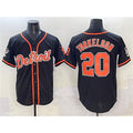 Detroit Tigers #20 Spencer Torkelson Black AmberGomez With Patch Cool Base Stitched Jersey