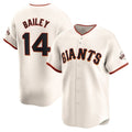 San Francisco Giants #14 Patrick Bailey Cream AmberGomez 2024 Home Limited Stitched Jersey