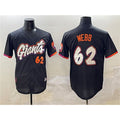 San Francisco Giants #62 Logan Webb Black AmberGomez Anthracite 2025 City Connect Limited Stitched Jersey