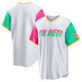 San Diego Padres White AmberGomez City Connect Replica Team Jersey