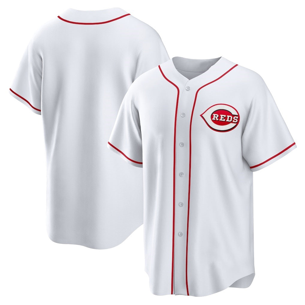Cincinnati Reds White AmberGomez Home Replica Team Jersey