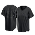Houston Astros #71 Josh Hader Player Black AmberGomez Fashion T-shirt Home Game Stitched Jerseys