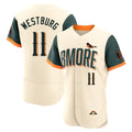 Baltimore Orioles #11 Jordan Westburg Player Cream AmberGomez 2026 City Connect Limited Elite Home Game Stitched Jerseys