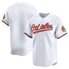Baltimore Orioles White AmberGomez Home Limited Jersey