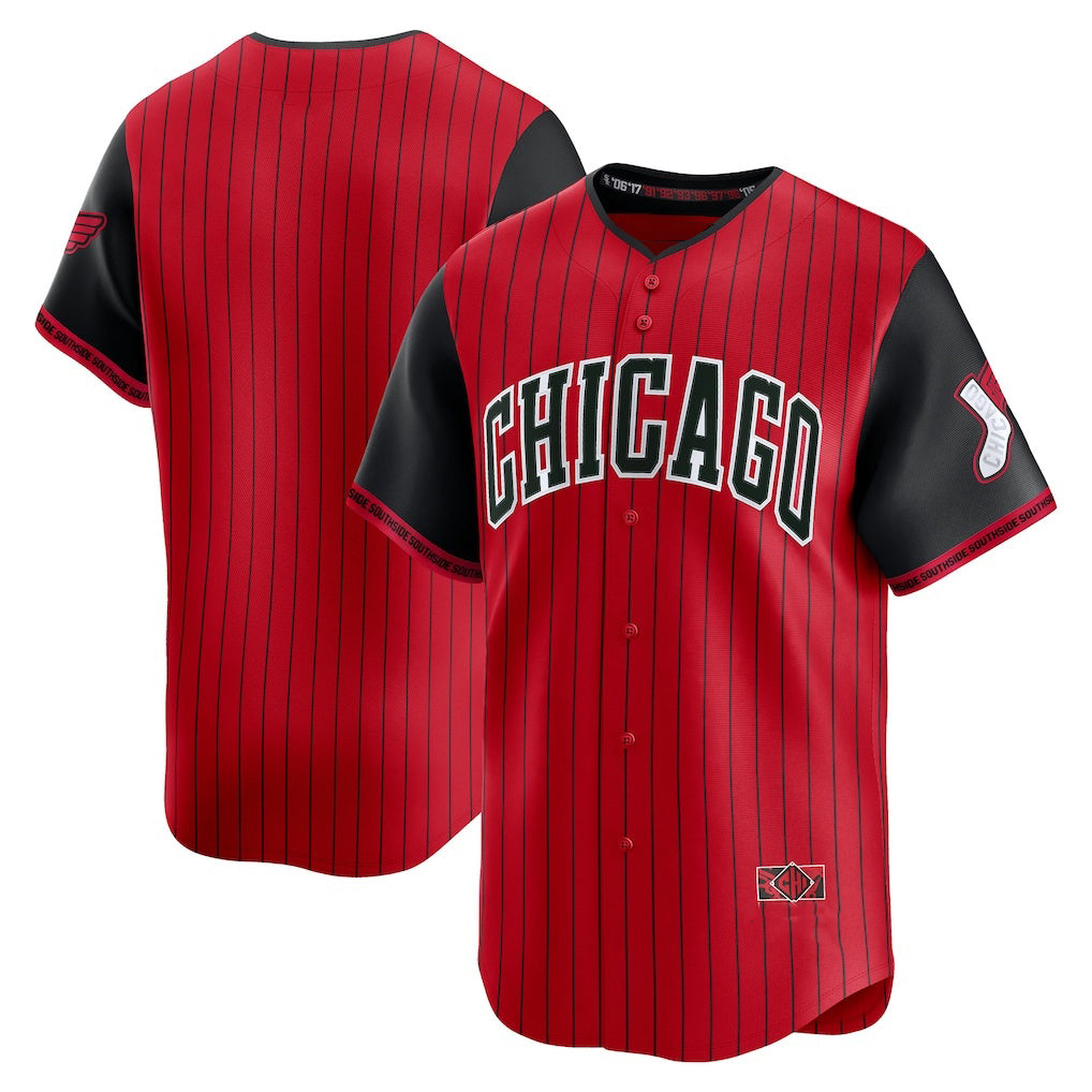 Chicago White Sox Red-Black AmberGomez 2025 City Connect Limited Jersey