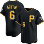 Pittsburgh Pirates #6 Konnor Griffin Black AmberGomez Alt Limited Jersey