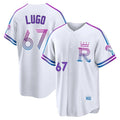 Kansas City Royals #67 Seth Lugo Player White AmberGomez 2026 City Connect Limited Home Stitched Jerseys