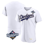 Los Angeles Dodgers Blank Player Gold White AmberGomez 2026 Collection Stadium Limited Elite World Series Stitched Jerseys