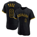 Chicago White Sox #8 Kyle Teel Player Black AmberGomez Snake Skin City Limited Elite Home Stitched Jerseys