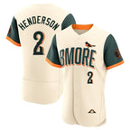 Baltimore Orioles #2 Gunnar Henderson Player Cream AmberGomez 2026 City Connect Limited Elite Home Game Stitched Jerseys