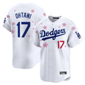 Los Angeles Dodgers #17 Shohei Ohtani Player White AmberGomez Tokyo Series Vapor Premier Limited Stitched Jerseys