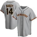 San Francisco Giants #14 Patrick Bailey Gray AmberGomez Cool Base Stitched Jersey
