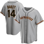 San Francisco Giants #14 Patrick Bailey Gray AmberGomez Cool Base Stitched Jersey