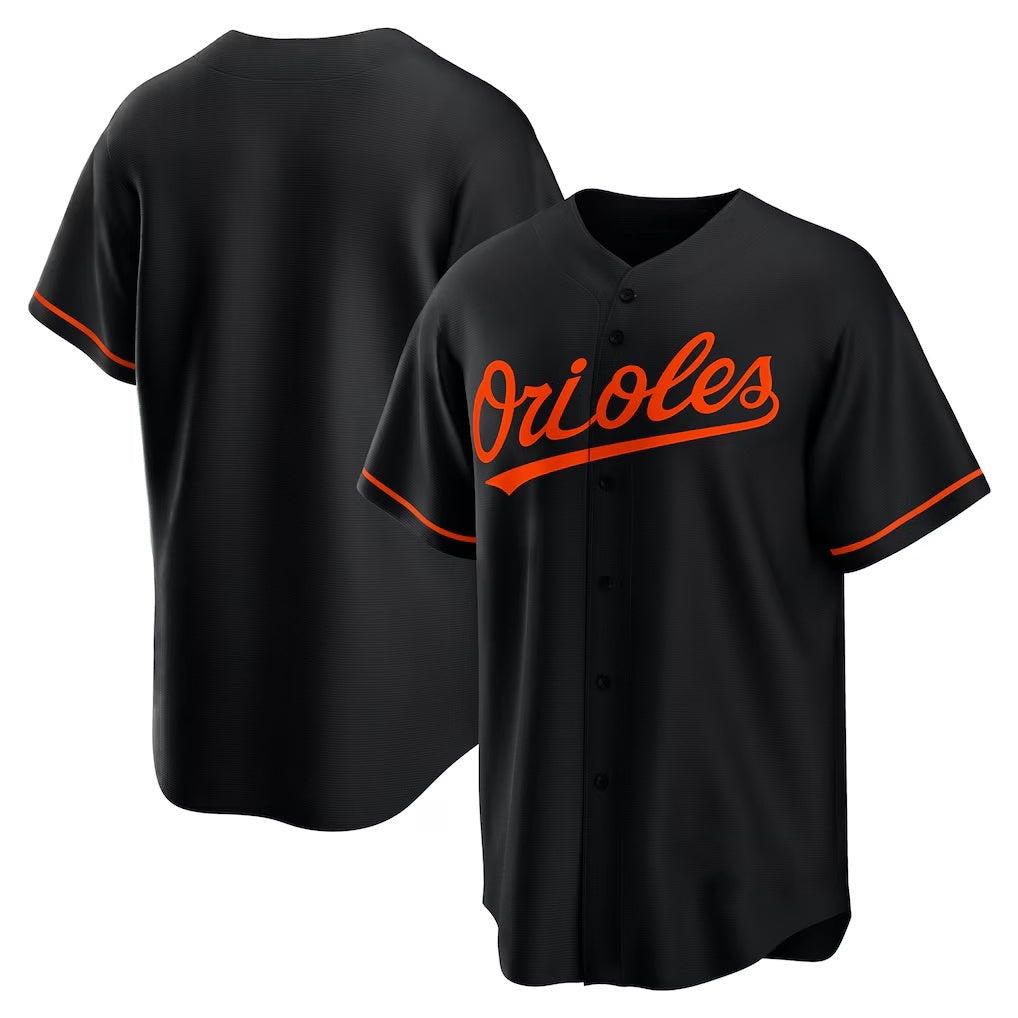 Baltimore Orioles Black AmberGomez Alternate Replica Team Jersey