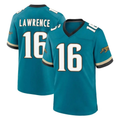 J.Jaguars #16 Trevor Lawrence Player Teal Prowler Throwback Limited Home Game Stitched Jersey AmberGomez