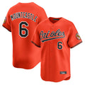 Baltimore Orioles #6 Ryan Mountcastle Player Orange AmberGomez Limited Home Game Stitched Jerseys
