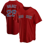 Boston Red Sox #29 Bobby Dalbec Red AmberGomez Stitched Cool Base Jersey