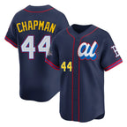 Boston Red Sox #44 Aroldis Chapman Player Navy AmberGomez American League All-Star Edition Game Stitched Jerseys