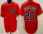 Detroit Tigers #20 Spencer Torkelson Orange AmberGomez Limited Jersey