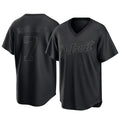 Detroit Tigers #7 Kevin McGonigle Player Black AmberGomez T-shirt Home Game Stitched Jerseys