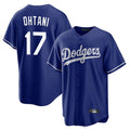Los Angeles Dodgers #17 Shohei Ohtani Player Royal AmberGomez Home Game Stitched Jerseys