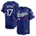 Los Angeles Dodgers #17 Shohei Ohtani Player Royal AmberGomez Tokyo Series Vapor Premier Limited Stitched Jerseys