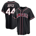 Los Angeles Angels #44 Ben Joyce Player Black AmberGomez Fashion Out Home Game Stitched Jerseys