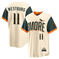 Baltimore Orioles #11 Jordan Westburg Player Cream AmberGomez 2026 City Connect Home Game Stitched Jerseys