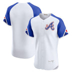 Atlanta Braves White AmberGomez City Connect Elite Jersey