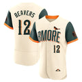 Baltimore Orioles #12 Dylan Beavers Player Cream AmberGomez 2026 City Connect Limited Elite Home Game Stitched Jerseys