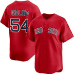 Boston Red Sox #54 Lucas Giolito Red AmberGomez 2025 Alternate Limited Stitched Jersey